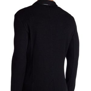 John Varvatos Star Single Breasted Knit Jacket